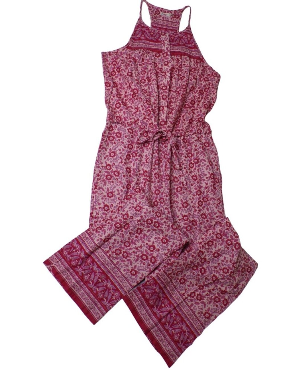 🆕FAHERTY Adella Jumpsuit Floral Cotton Small - Picture 6 of 11